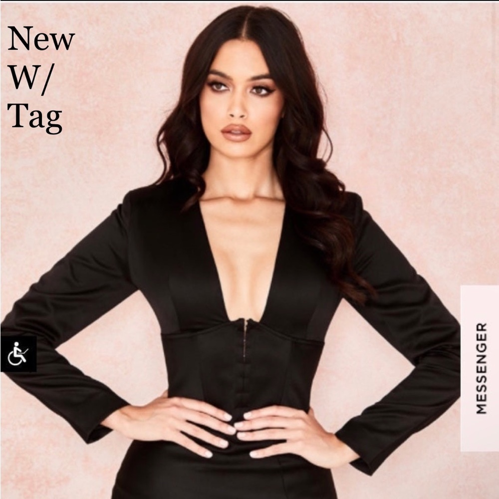House of CB Dress “Freya” Corset Mini dress Satin